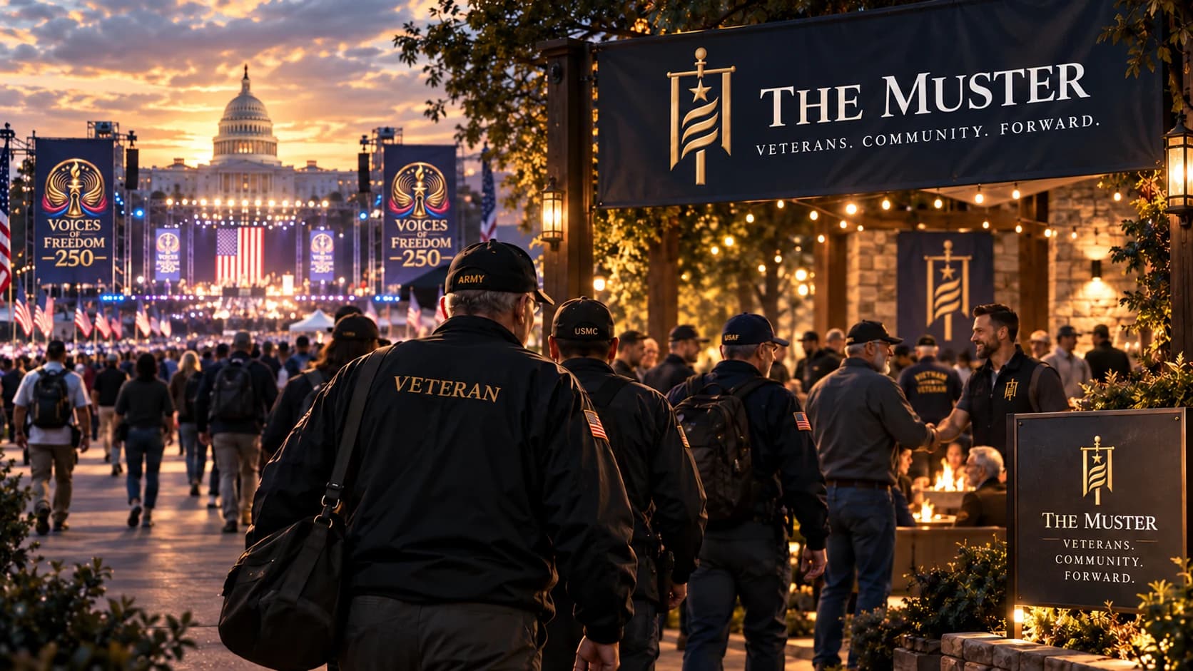 A national gathering flowing into an enduring local Muster community