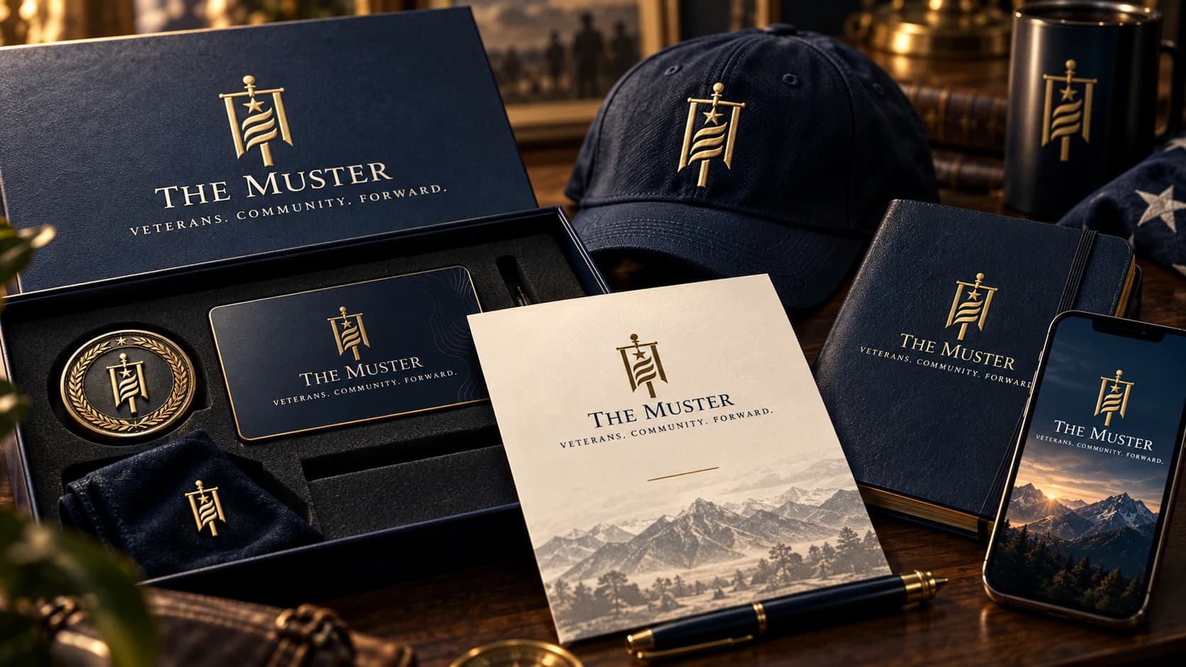 The Muster member welcome kit