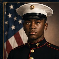 Illustrative Honor Wall Tribute portrait